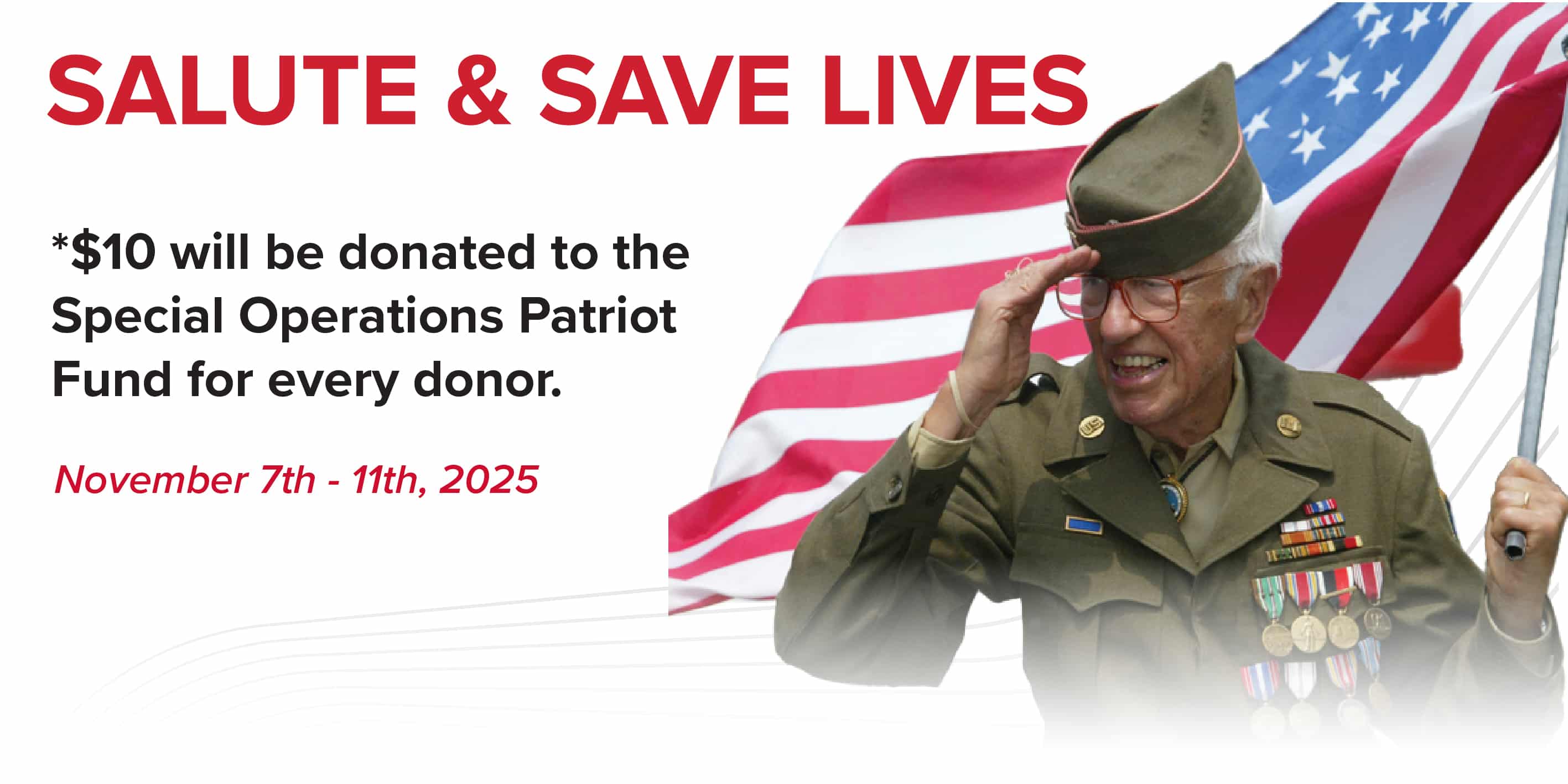 Salute To Save Lives